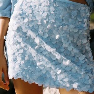 SEQUIN MINI SKIRT